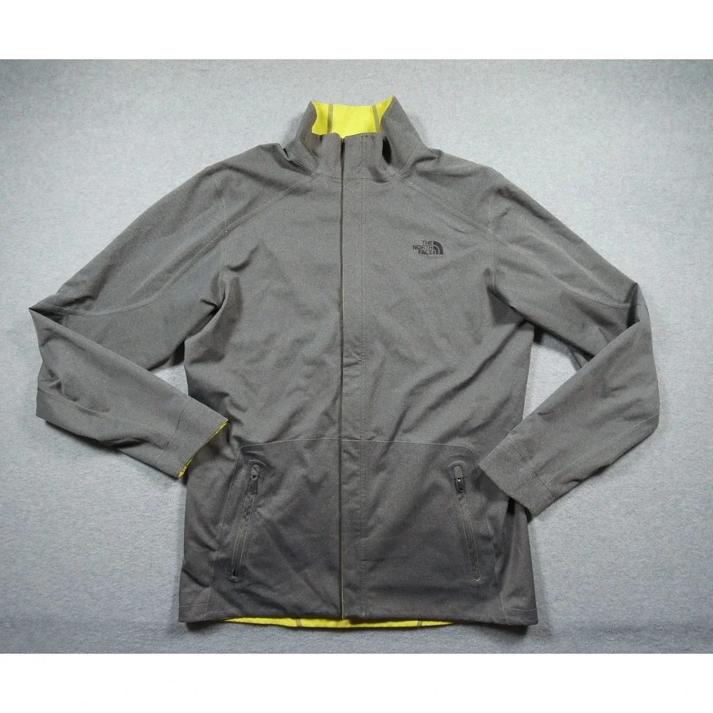 The North Face Jacket Mens Medium Reversible Reflective Flight Series Outdoors